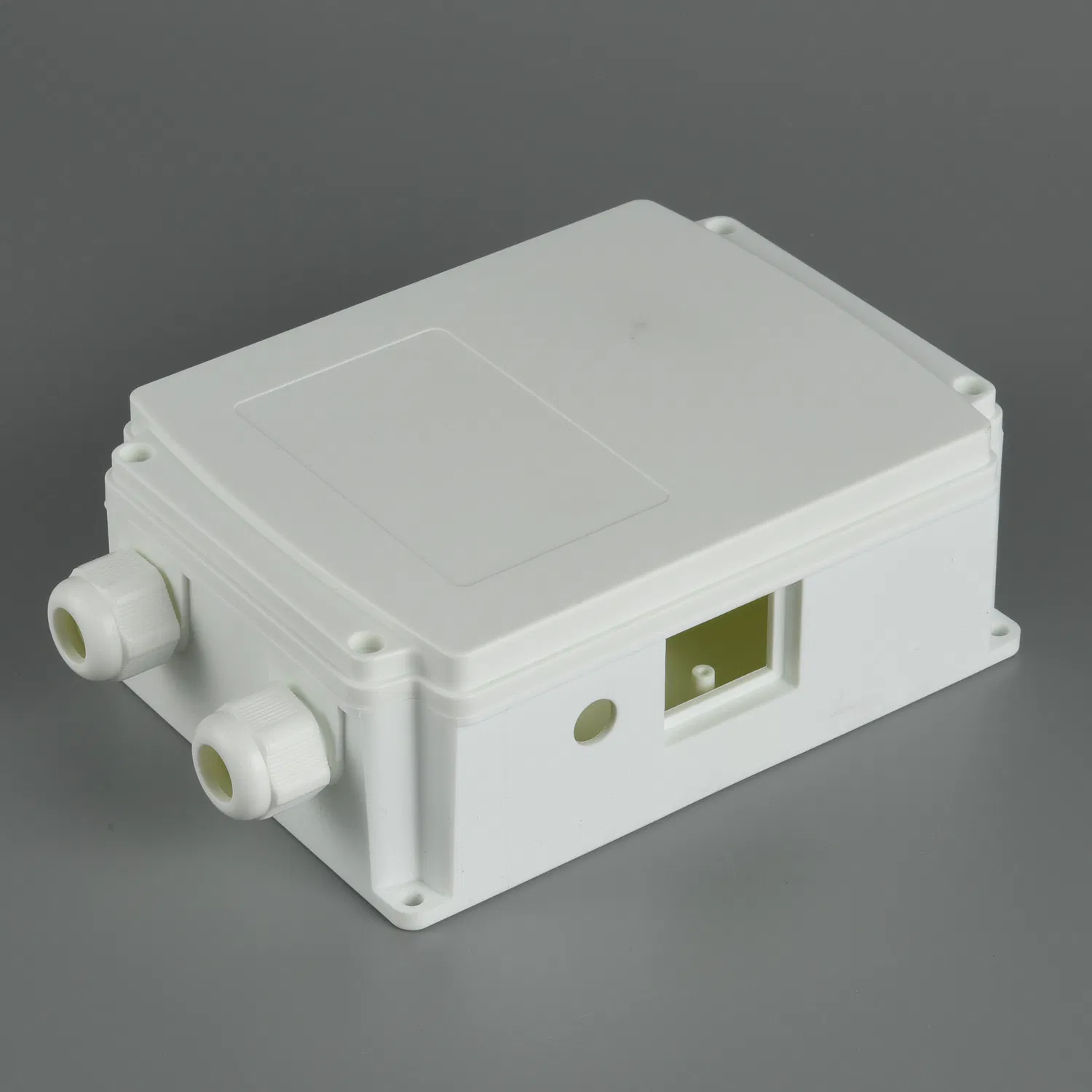 Caja de cables eléctricos de alta calidad de plástico de bomba blanca
